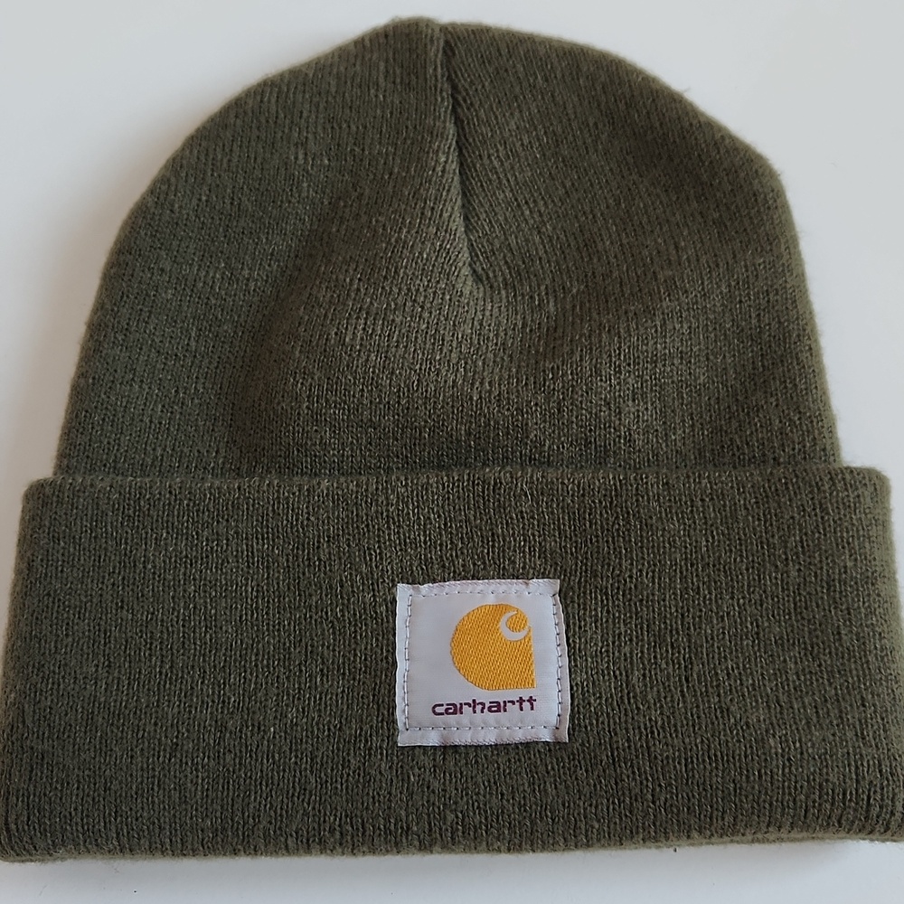 Carhartt Acrylic Watch Hat Dusty Olive Green Unisex